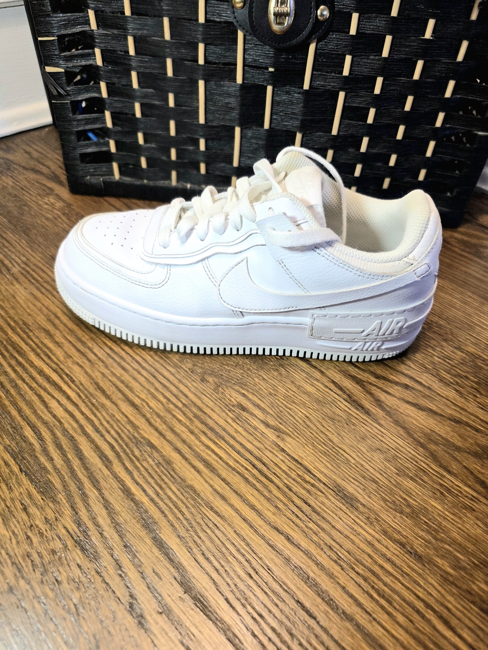 Nike Women' Air F 1 Low Top Sneakers - White Size 9